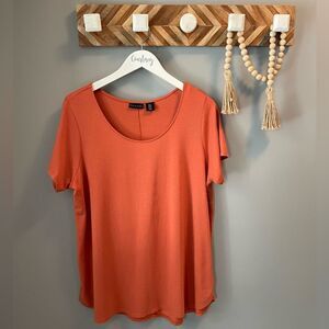 NWOT Tahari burnt orange top Size 1X